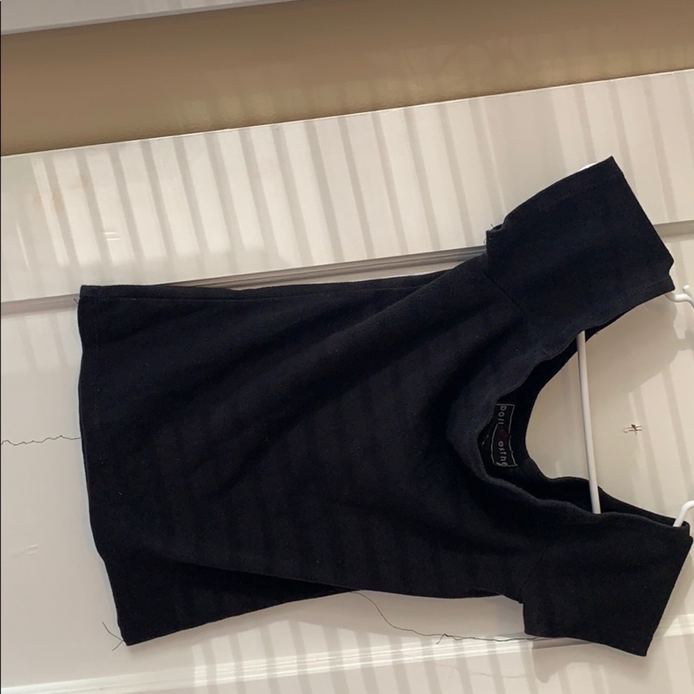 black shirt